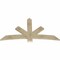Ekena Millwork Alberta Rough Sawn Timber Gable Bracket, Douglas Fir, 72"W x 39"H x 2"D x 6"F, 13/12 Pitch GBW072X39X0206ALB00RDF - alternate 2